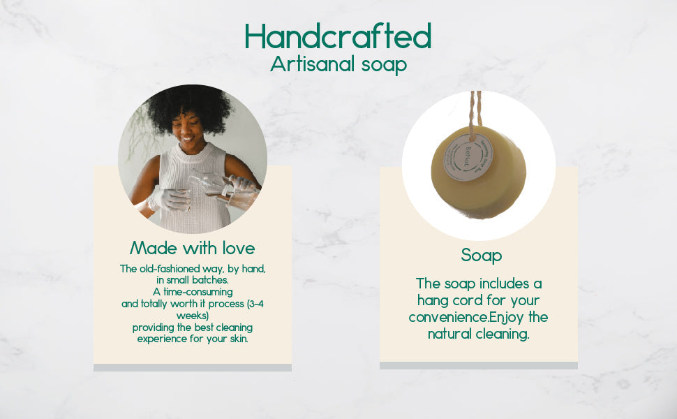 Reassuring Soap Bar - Wheat, Olive & Almond Oil.
