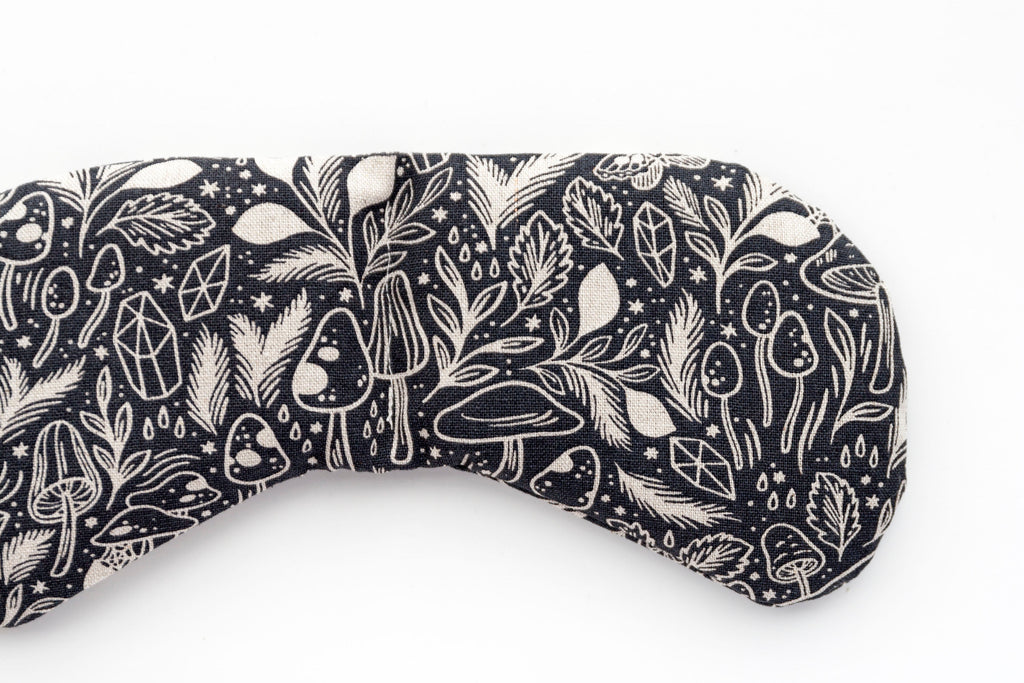 Eye Mask & Neck Wrap Bundle - Mystical Mushroom