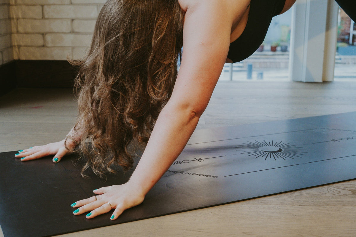 Sustainable Yoga Mat - Warrior Black