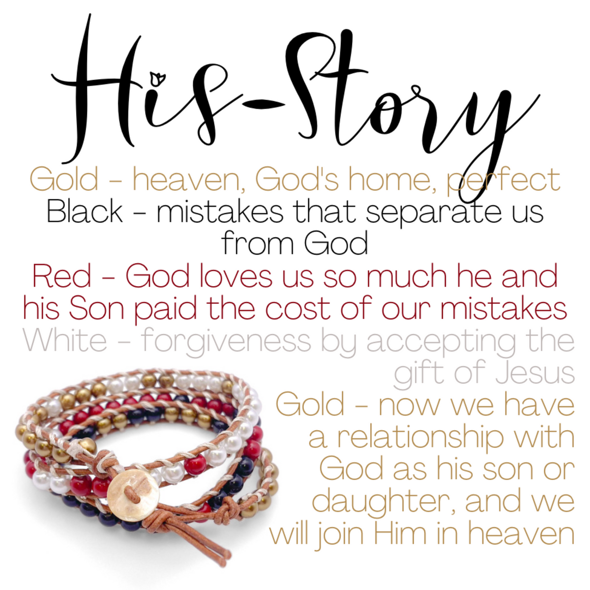 His-Story Wrap Bracelet