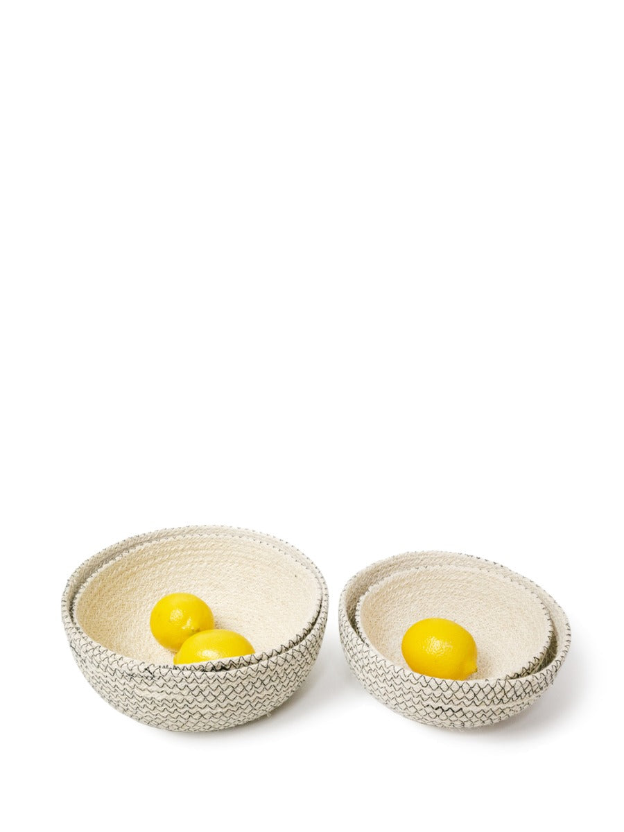 Amari Round Bowl - Black  (Set of 4)