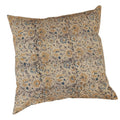 Golden Earth Kalamkari Handcrafted Pillow