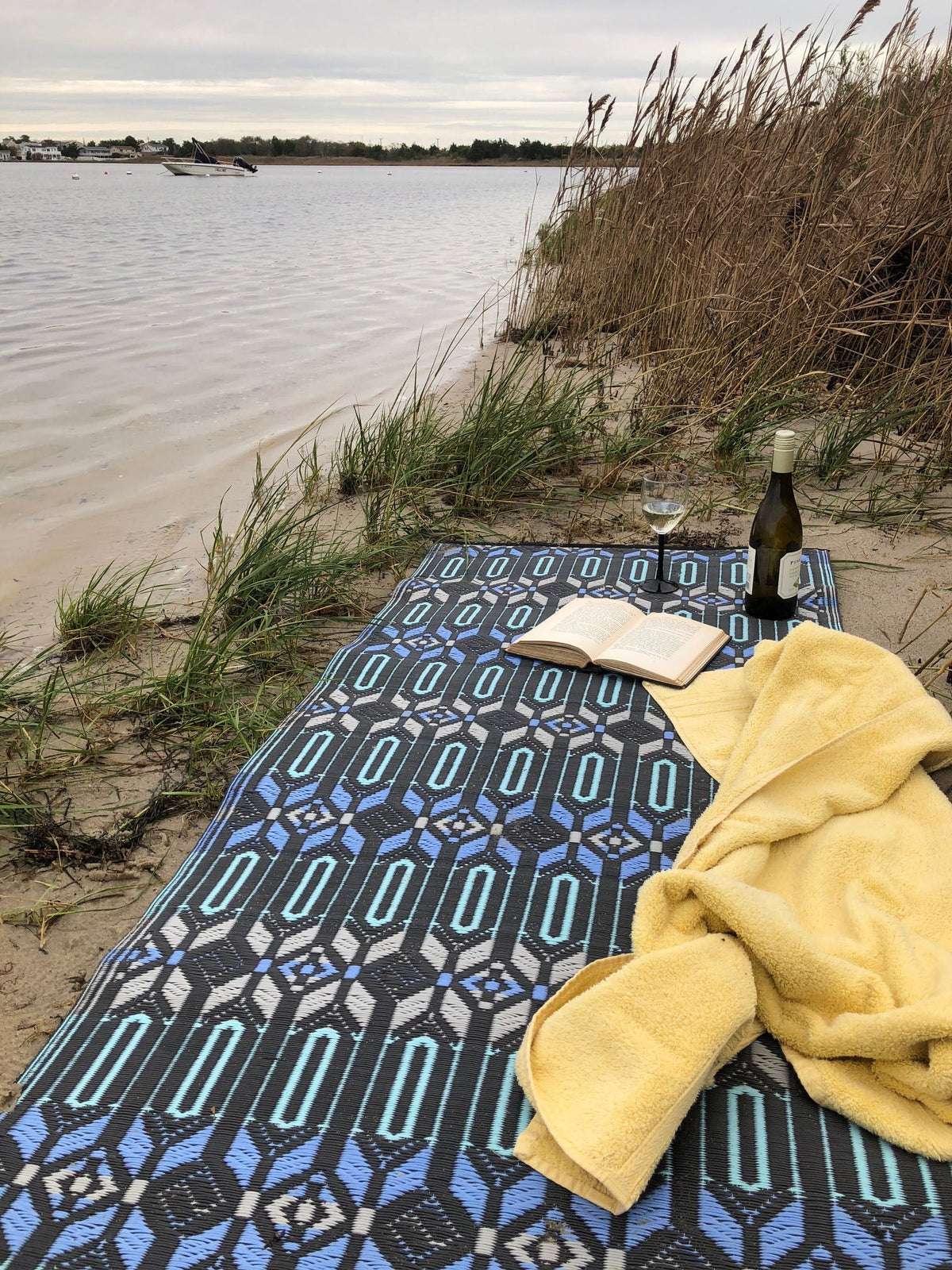 Moroccan Dark Periwinkle Rug