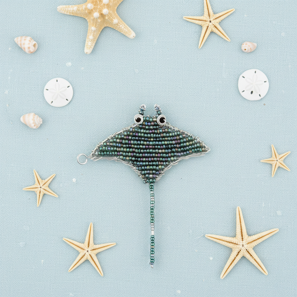 Manta Ray Keyring (Set of 6)
