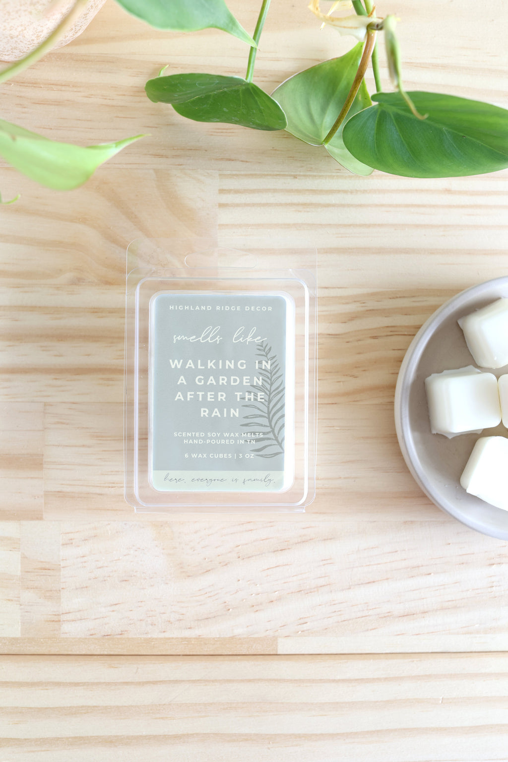 'Walking in a Garden After the Rain' Wax Melt