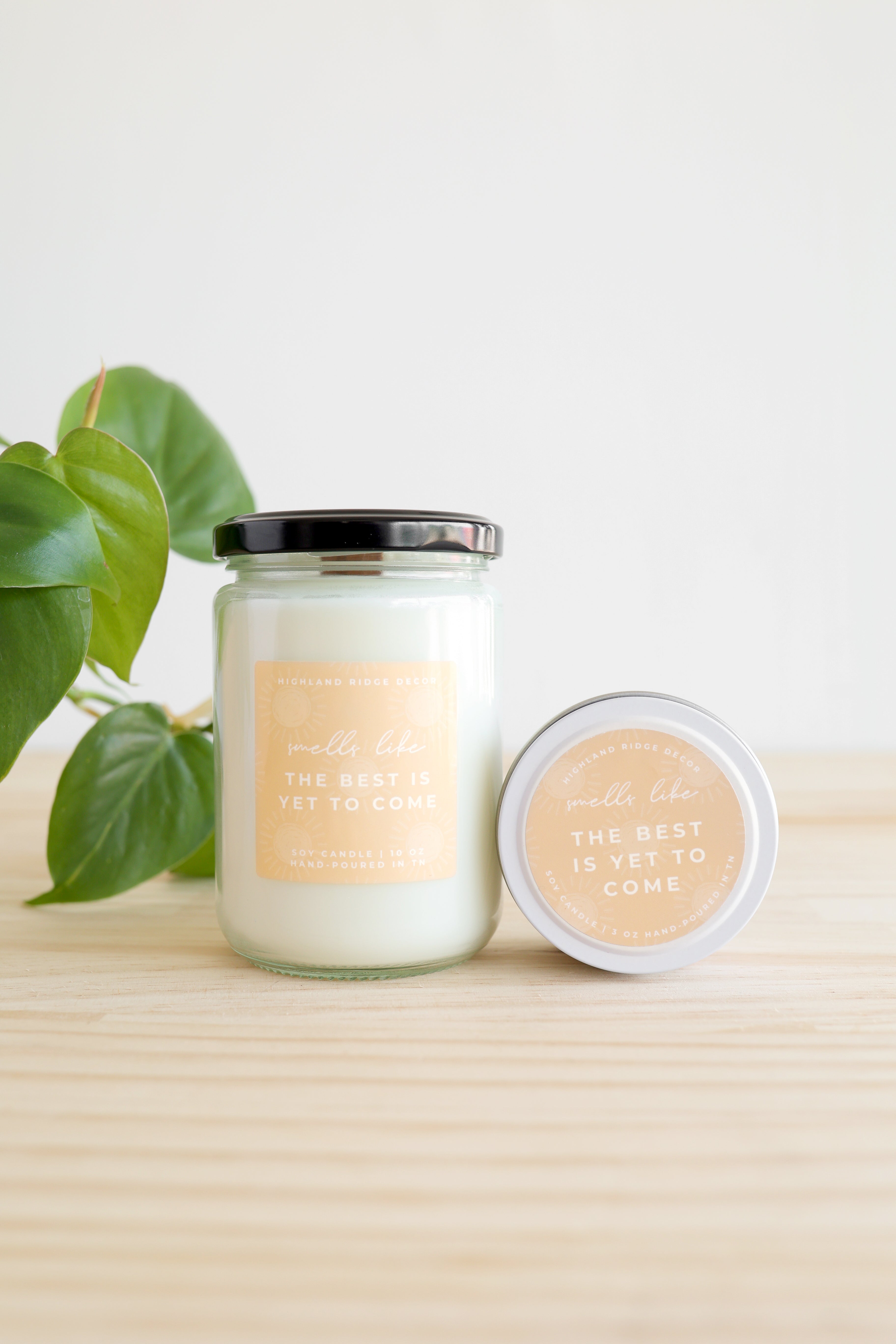 'The Best is Yet to Come' Citrus Agave Candle