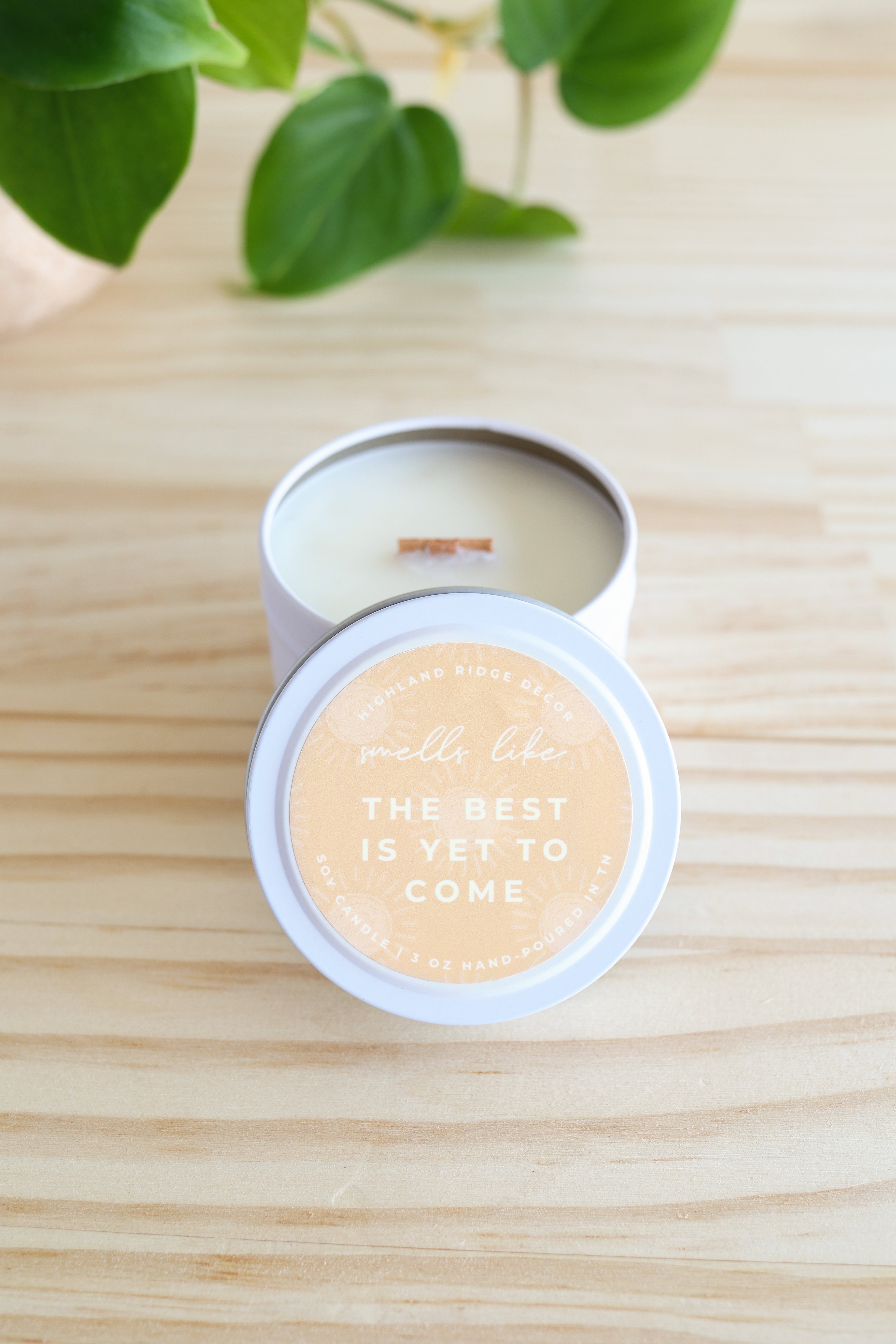 'The Best is Yet to Come' Citrus Agave Candle