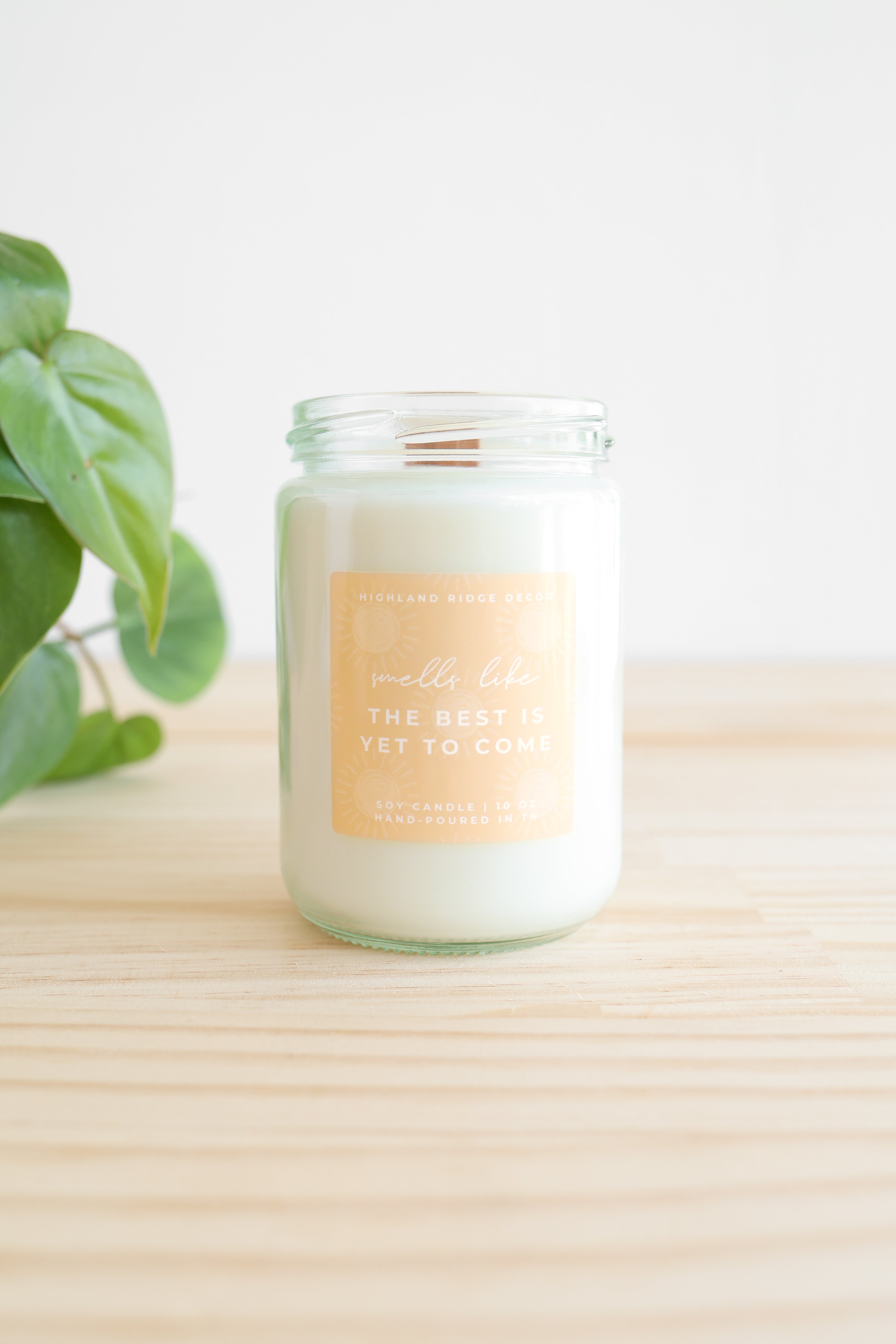 'The Best is Yet to Come' Citrus Agave Candle