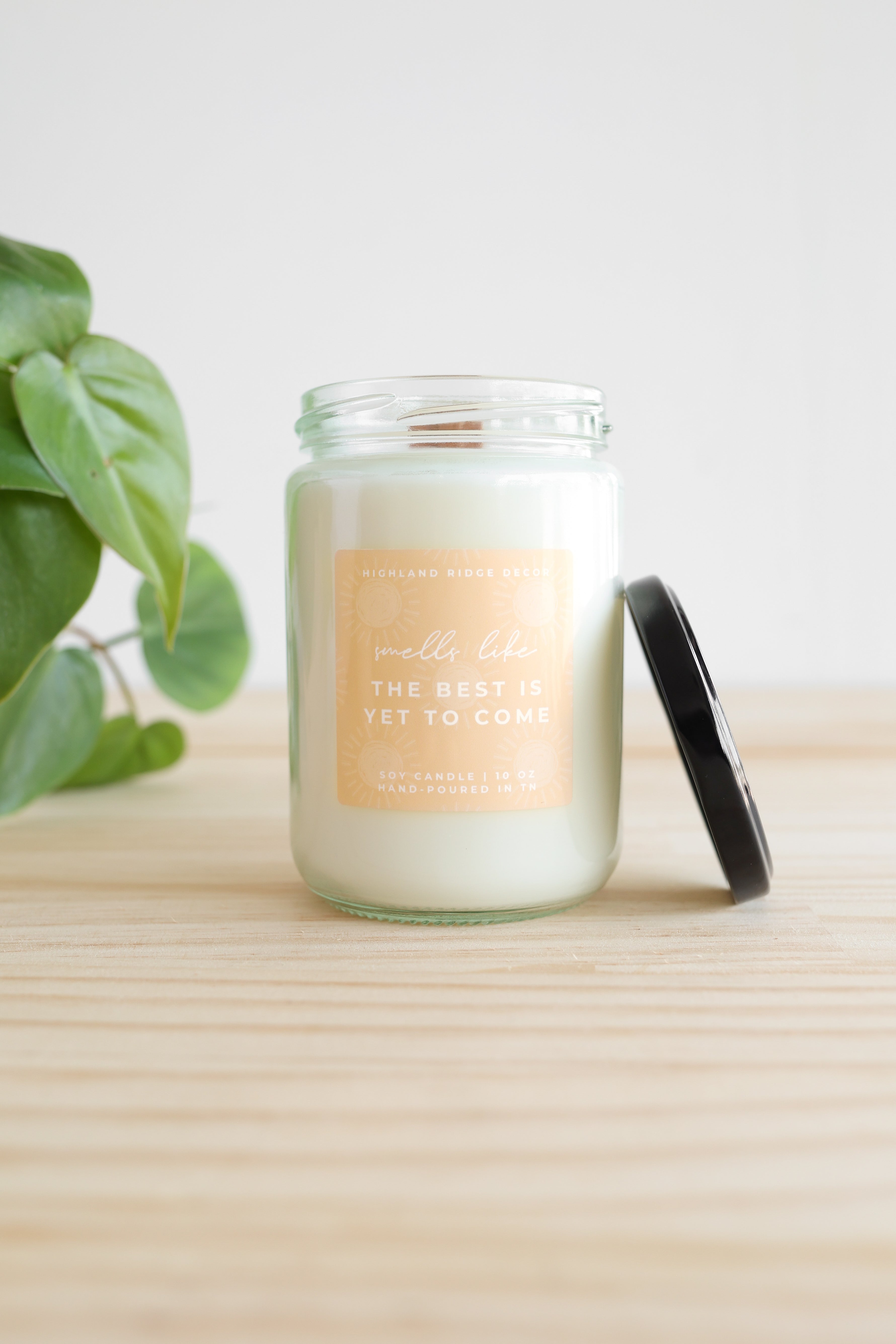 'The Best is Yet to Come' Citrus Agave Candle