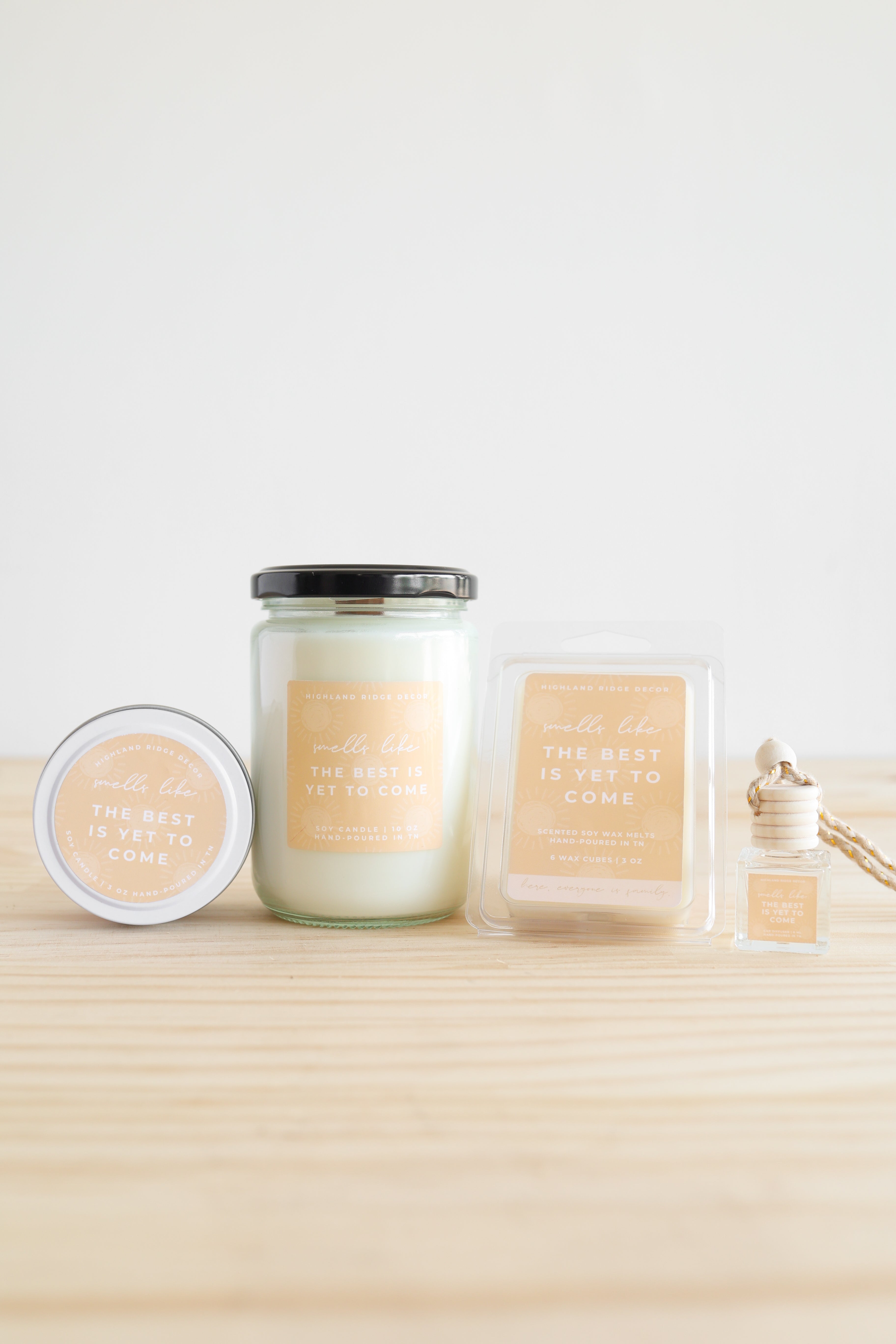 'The Best is Yet to Come' Citrus Agave Candle