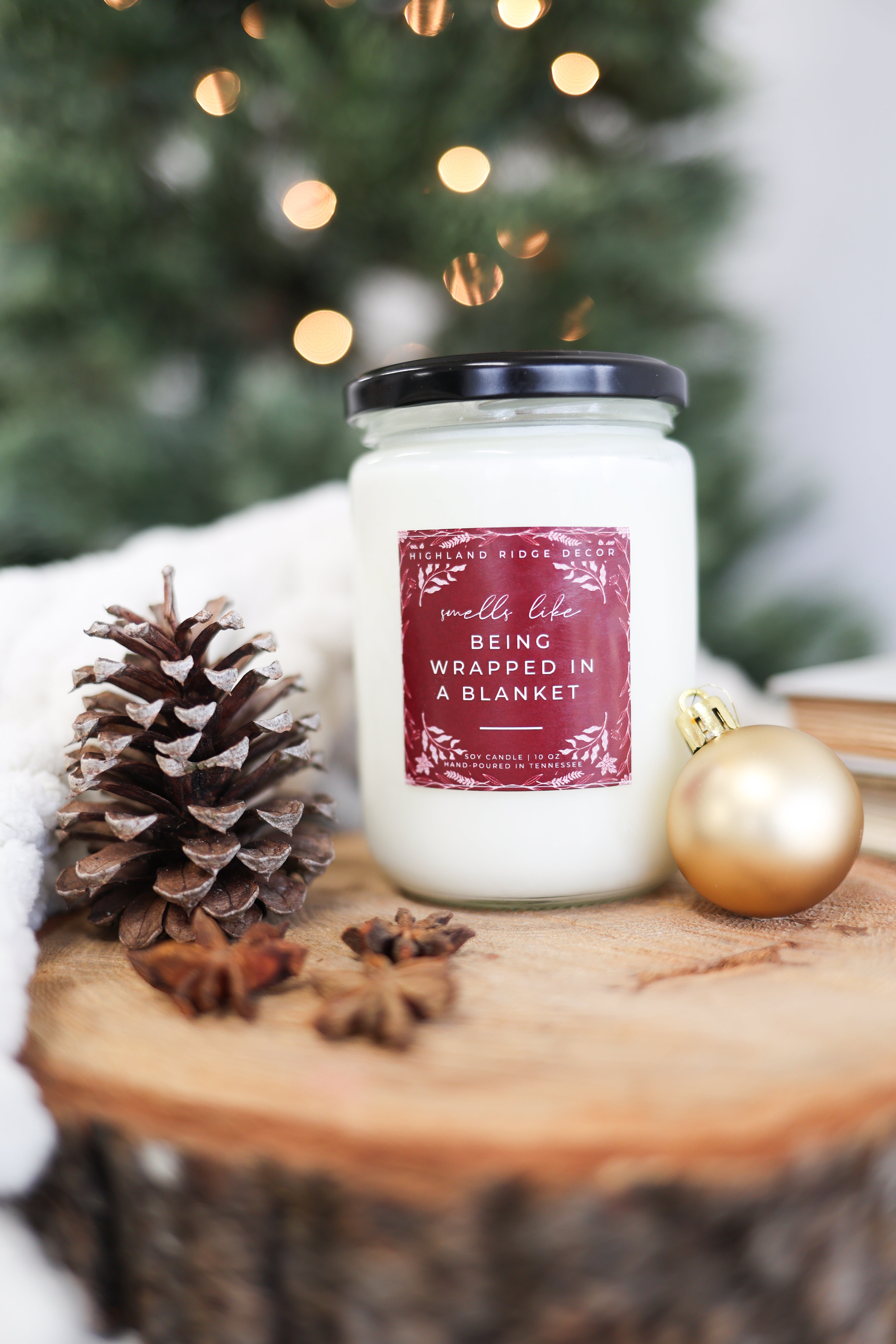 'Being Wrapped In A Blanket' Candle