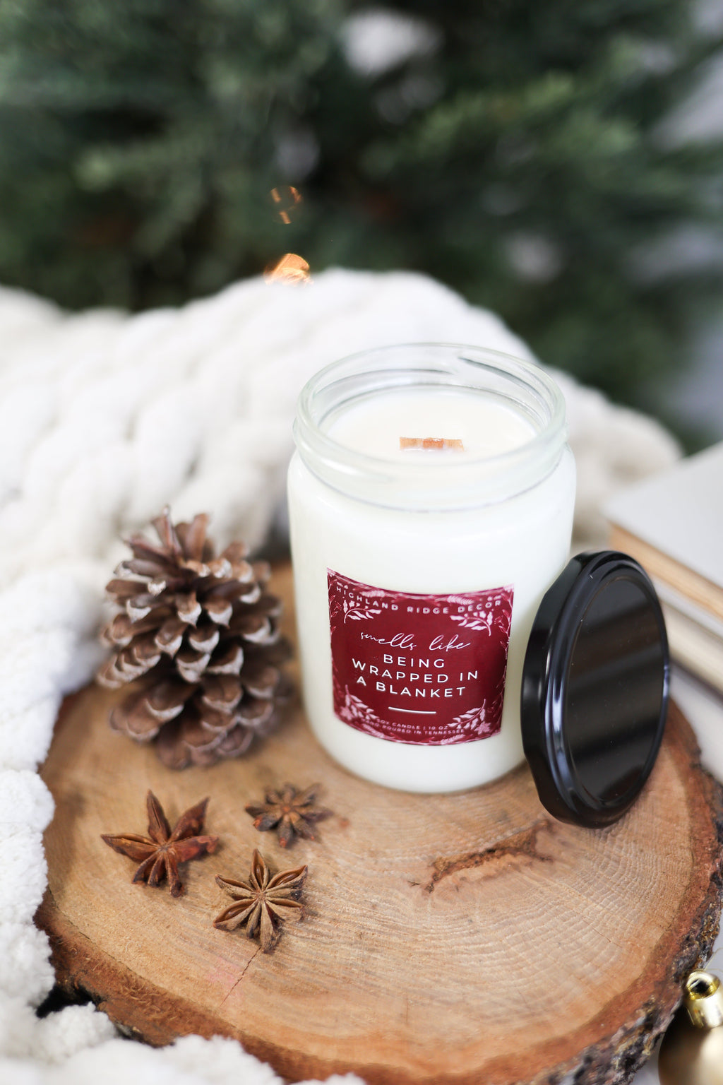 'Being Wrapped In A Blanket' Candle