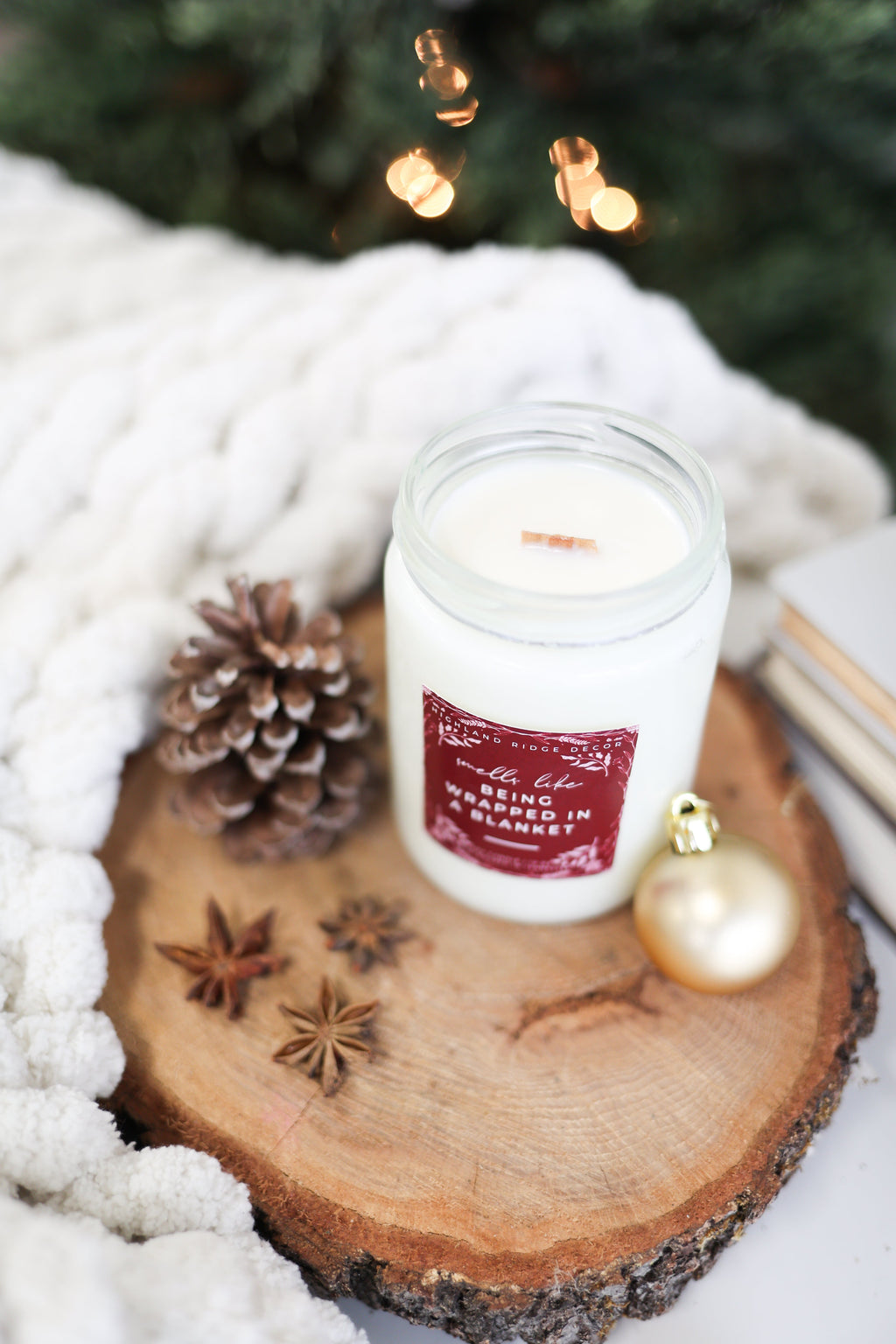 'Being Wrapped In A Blanket' Candle