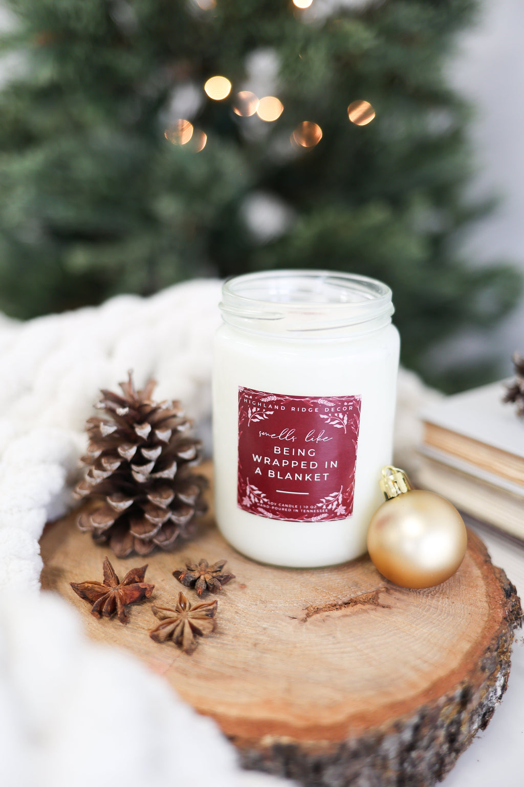 'Being Wrapped In A Blanket' Candle