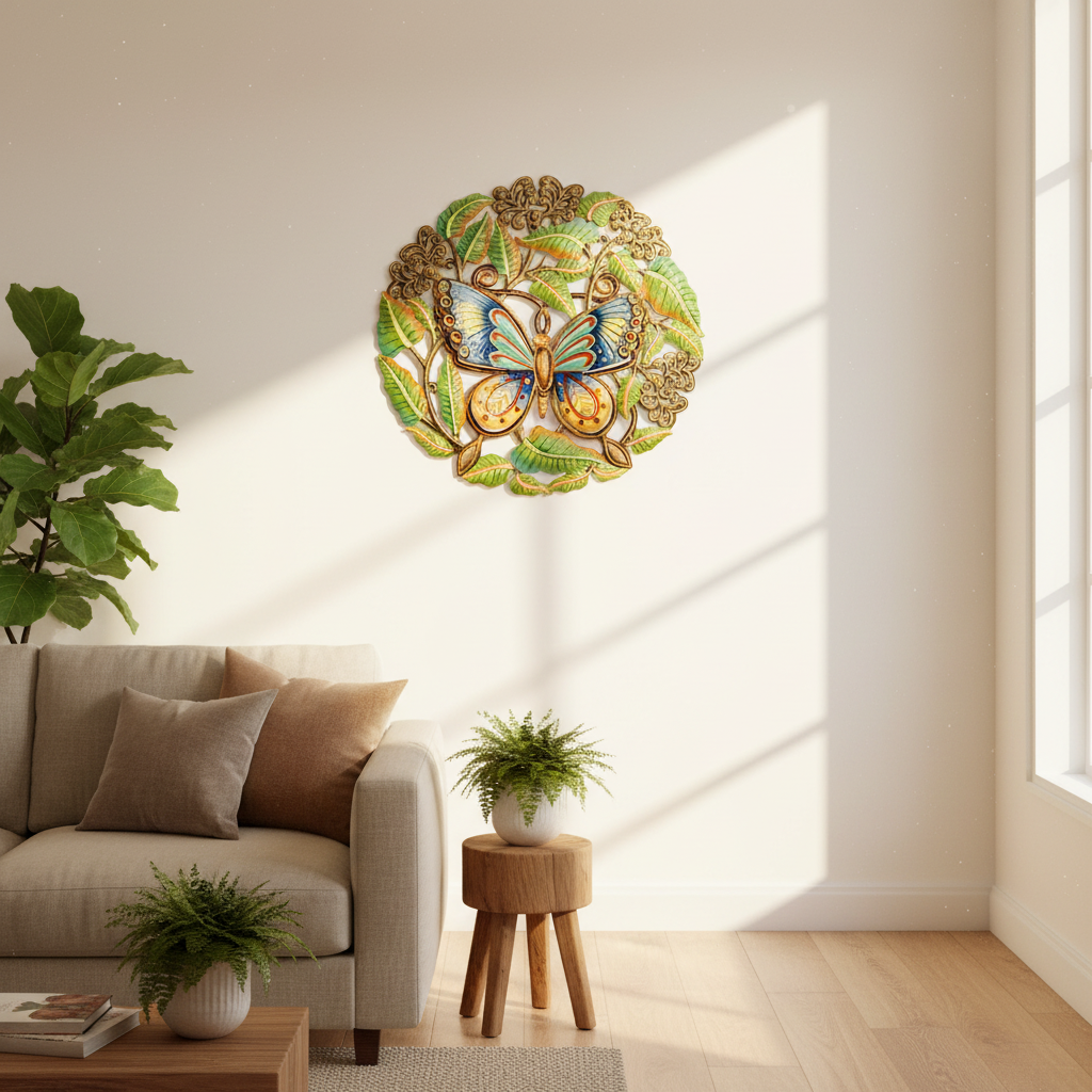 Painted 3D Magnificent Monarch