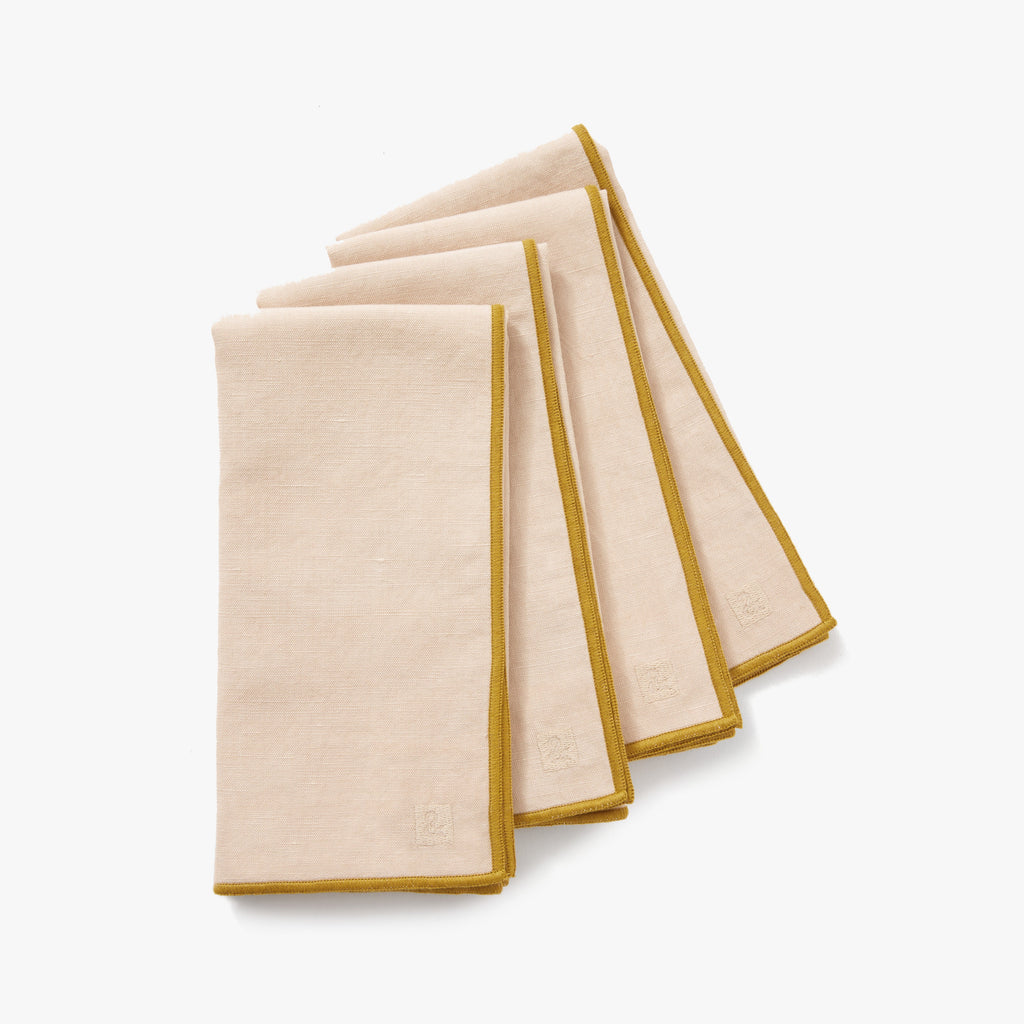 Cloth Napkins - Oat (Set of 4)