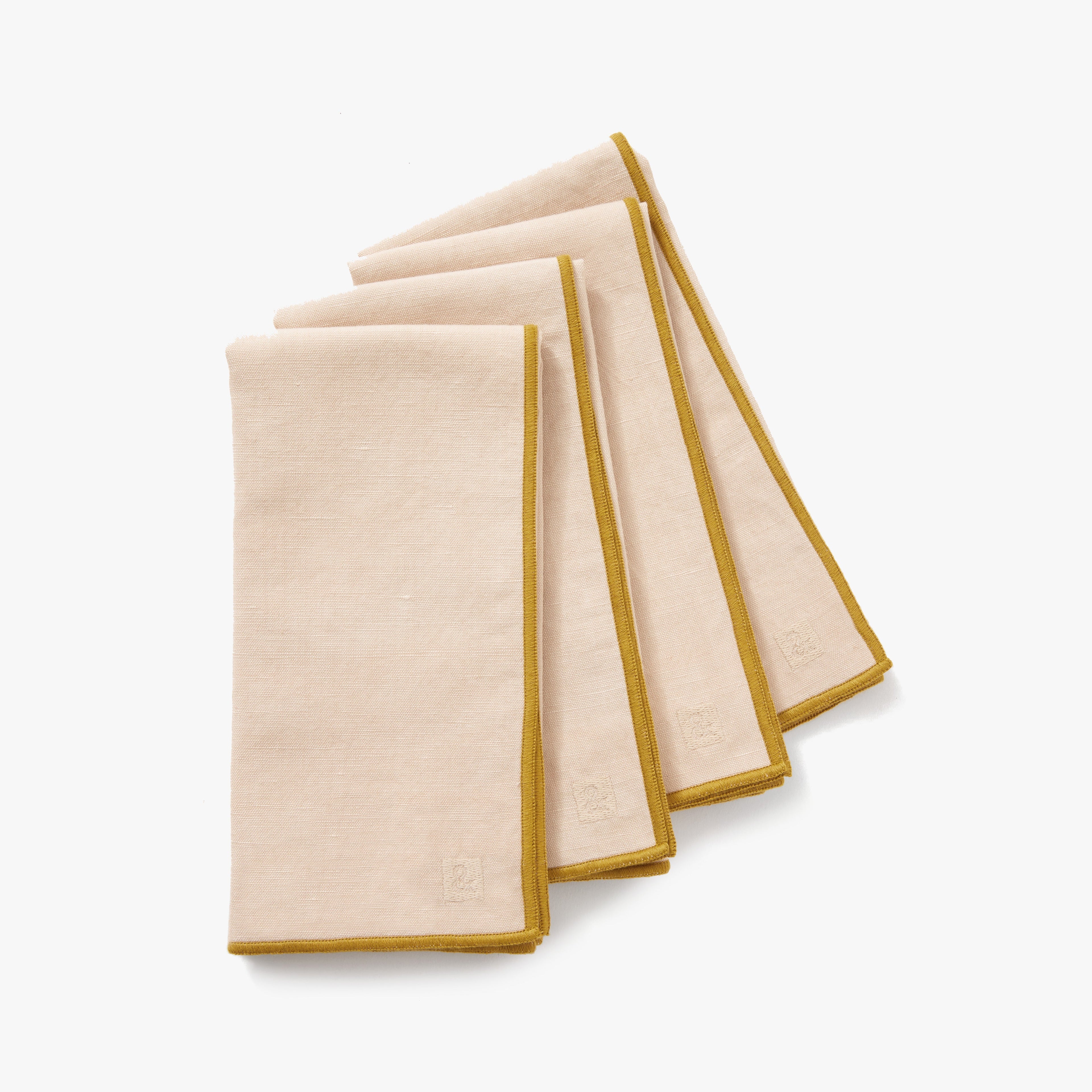Cloth Napkins - Oat (Set of 4)