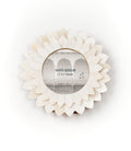 Amalesh Bloom Carved Bone Cream Picture Frame (3x3)