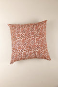 Autumn Grove Kalamkari Handcrafted Pillow