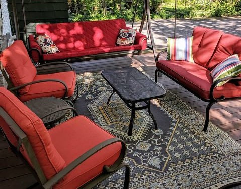 Turkish Black & Brown Rug