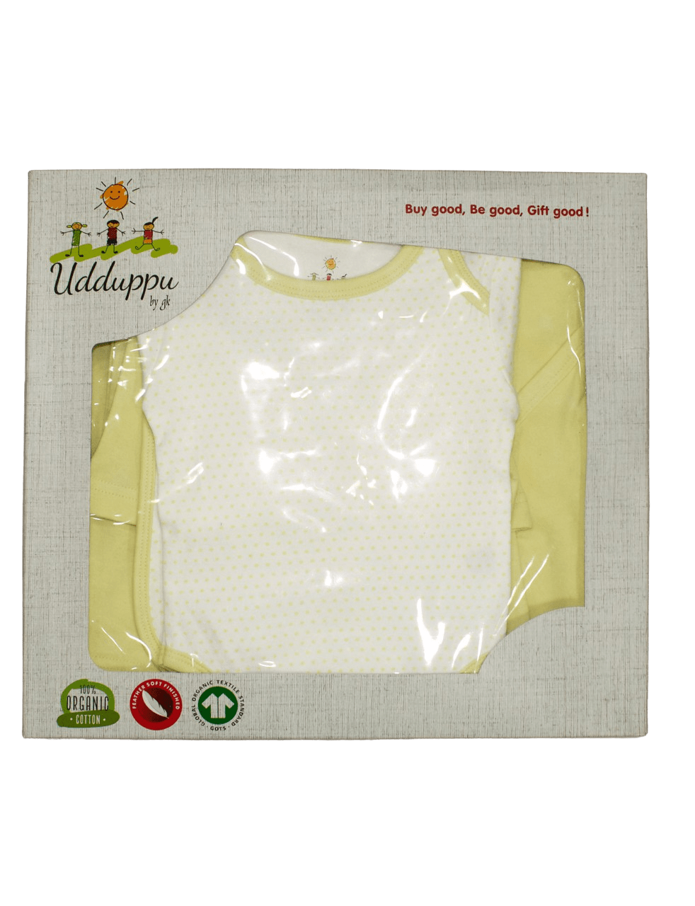Newborn Baby Bundle - Yellow (Set of 6 Items)