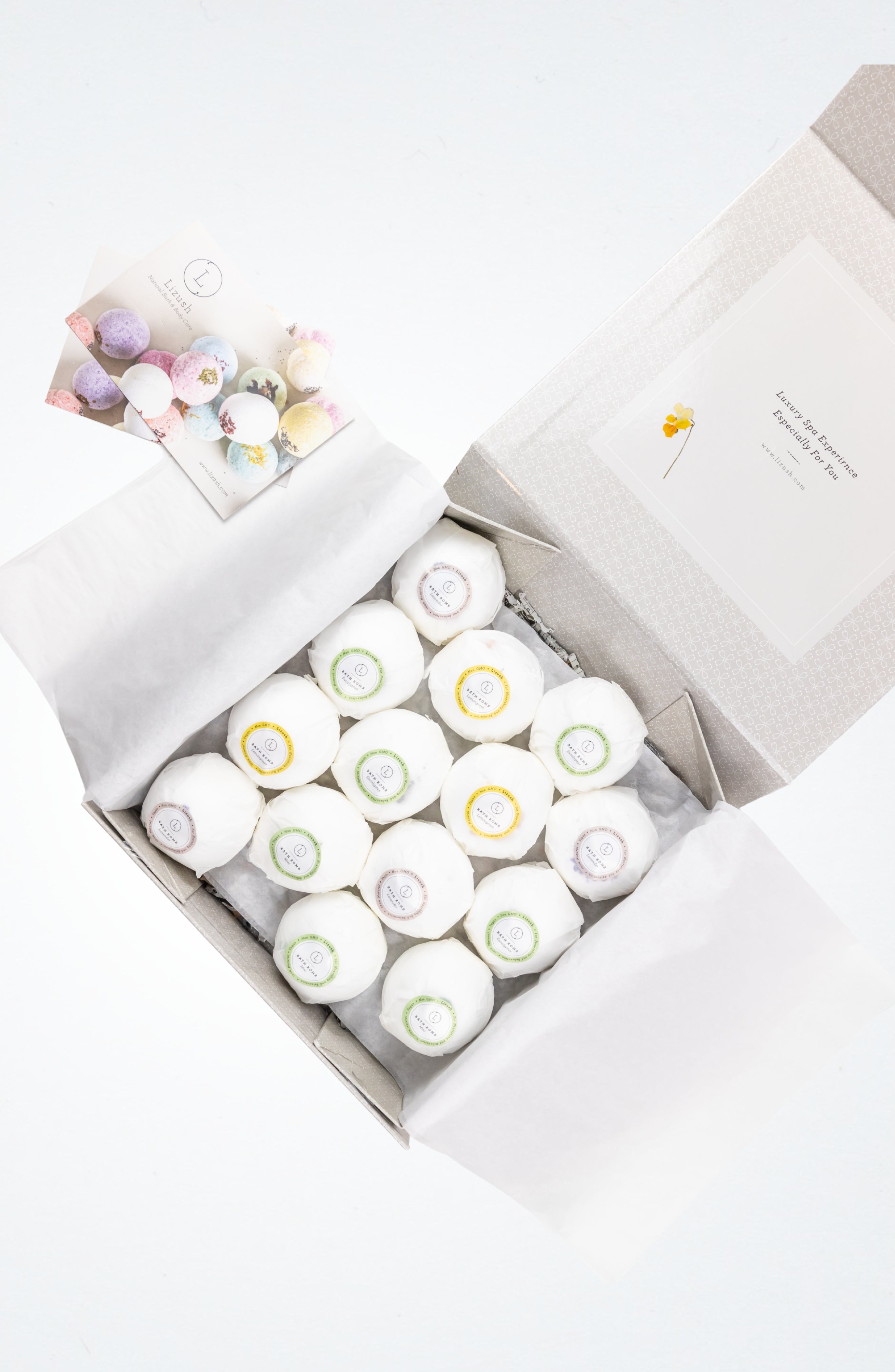 100% Natural Relaxing Bath Bombs Gift Box