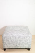 Palizada in Albatross Large Ottoman (25" x 27" x 15")