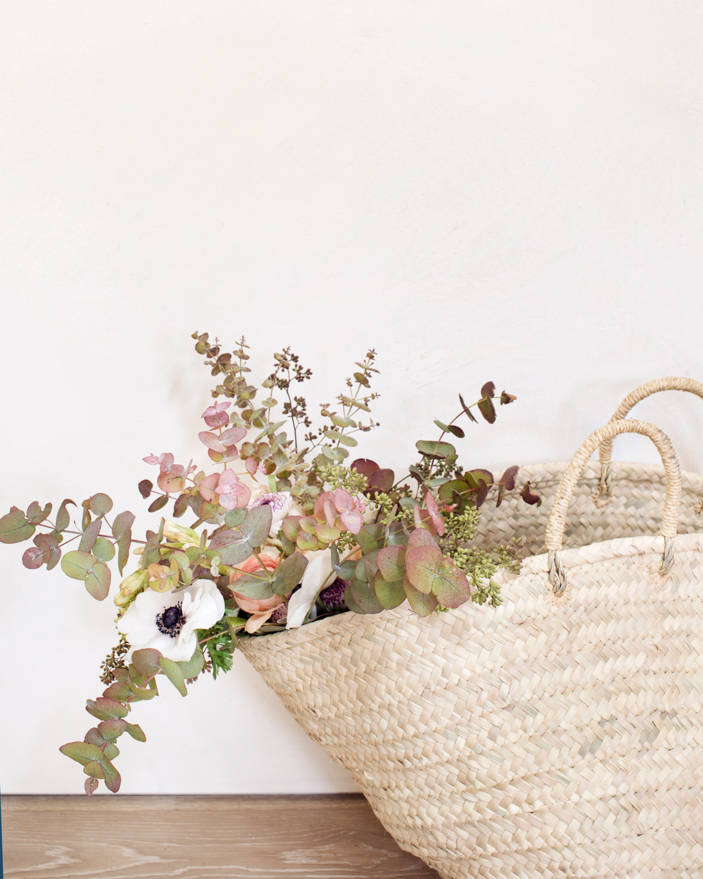 Oversized Palm Basket/Tote