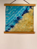 Painting on Silk - Surf Zone Mini