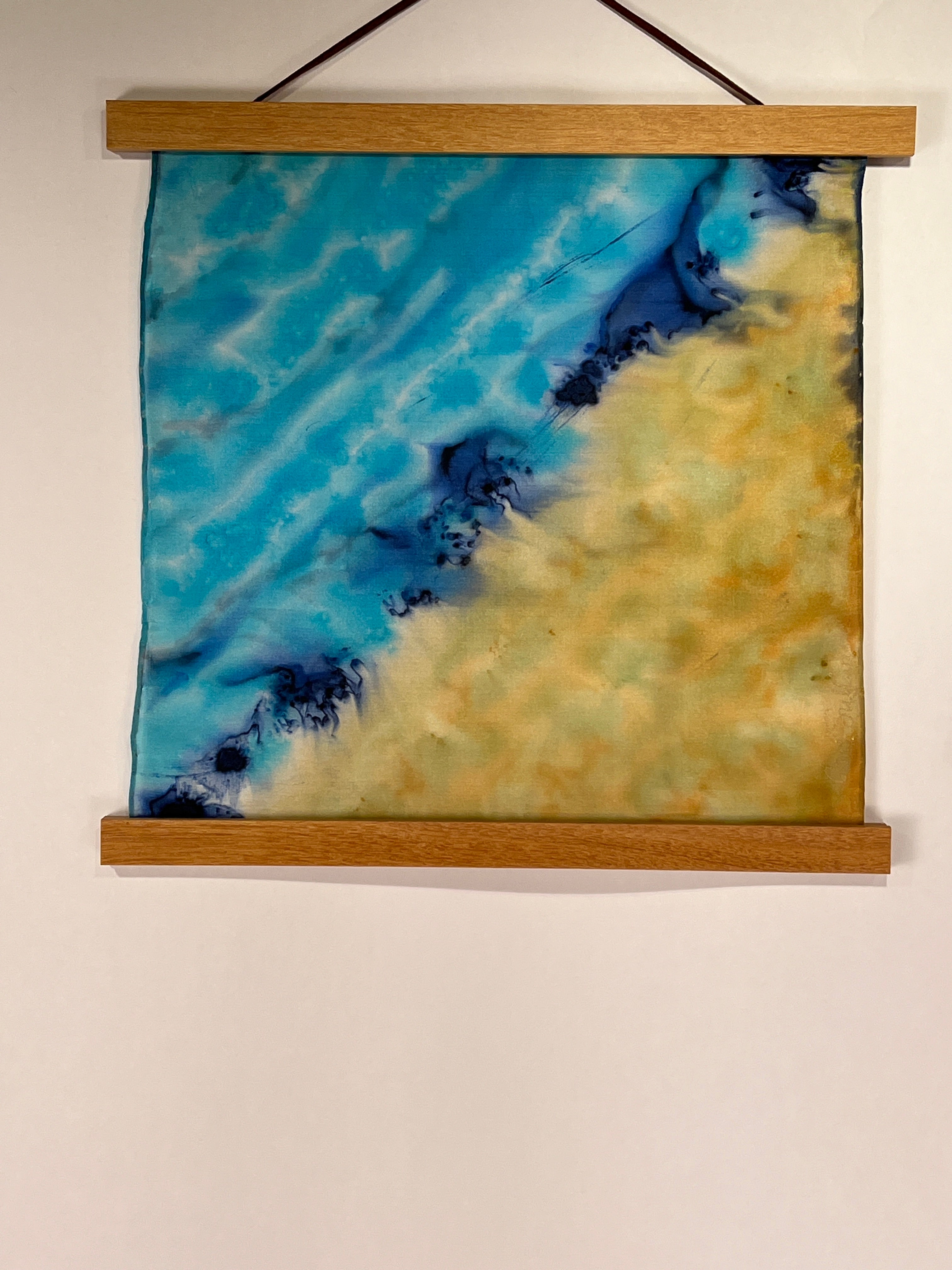 Painting on Silk - Surf Zone Mini