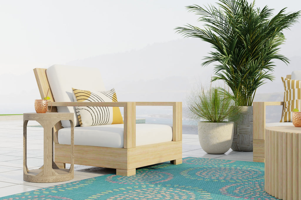 Molly Teal & Red Rug