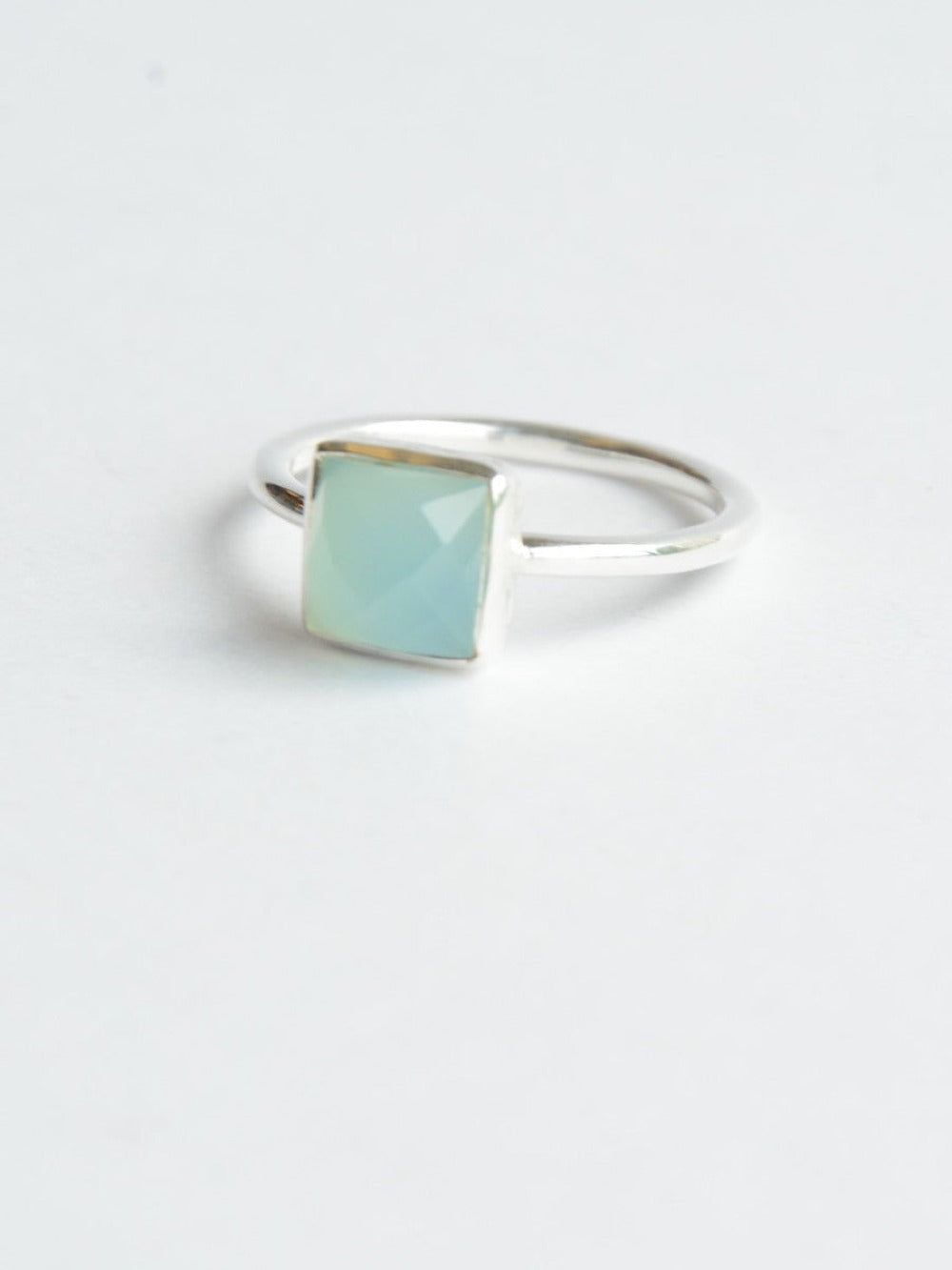 Sultry Sea Ring - Chalcedony