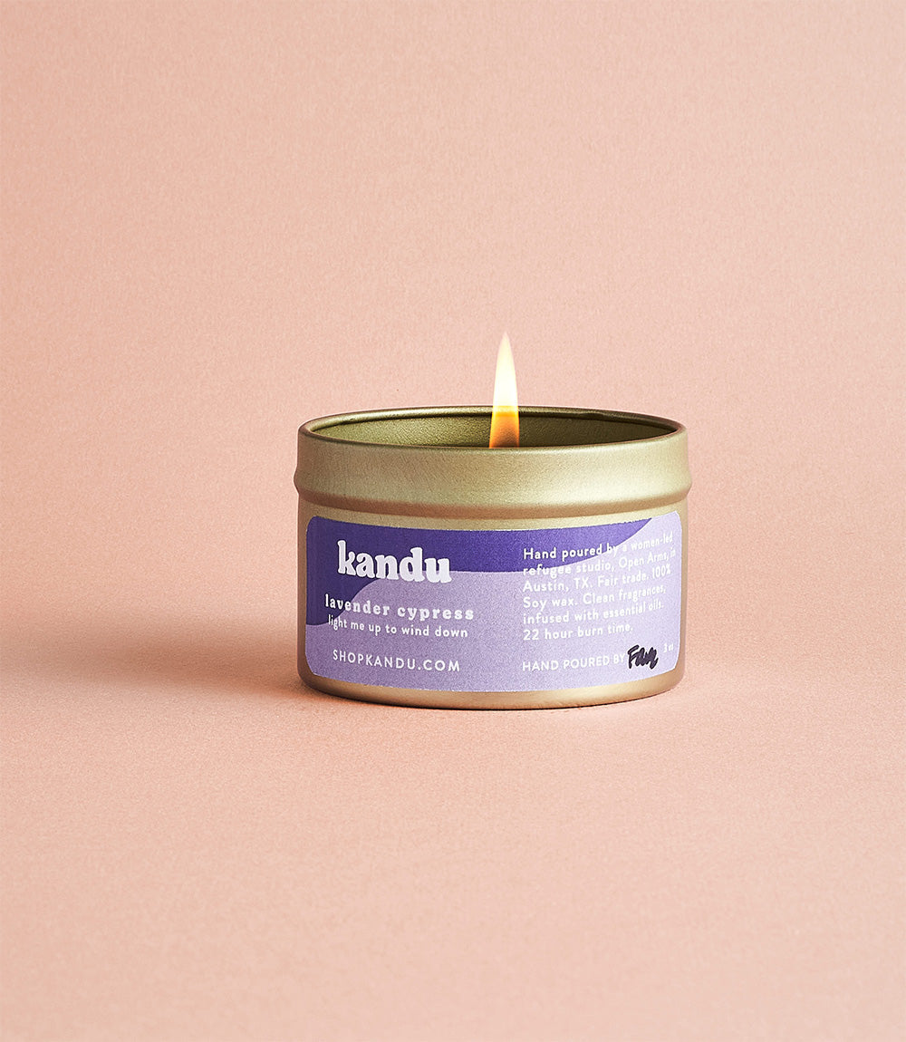 Lavender Cypress Candle (3oz)