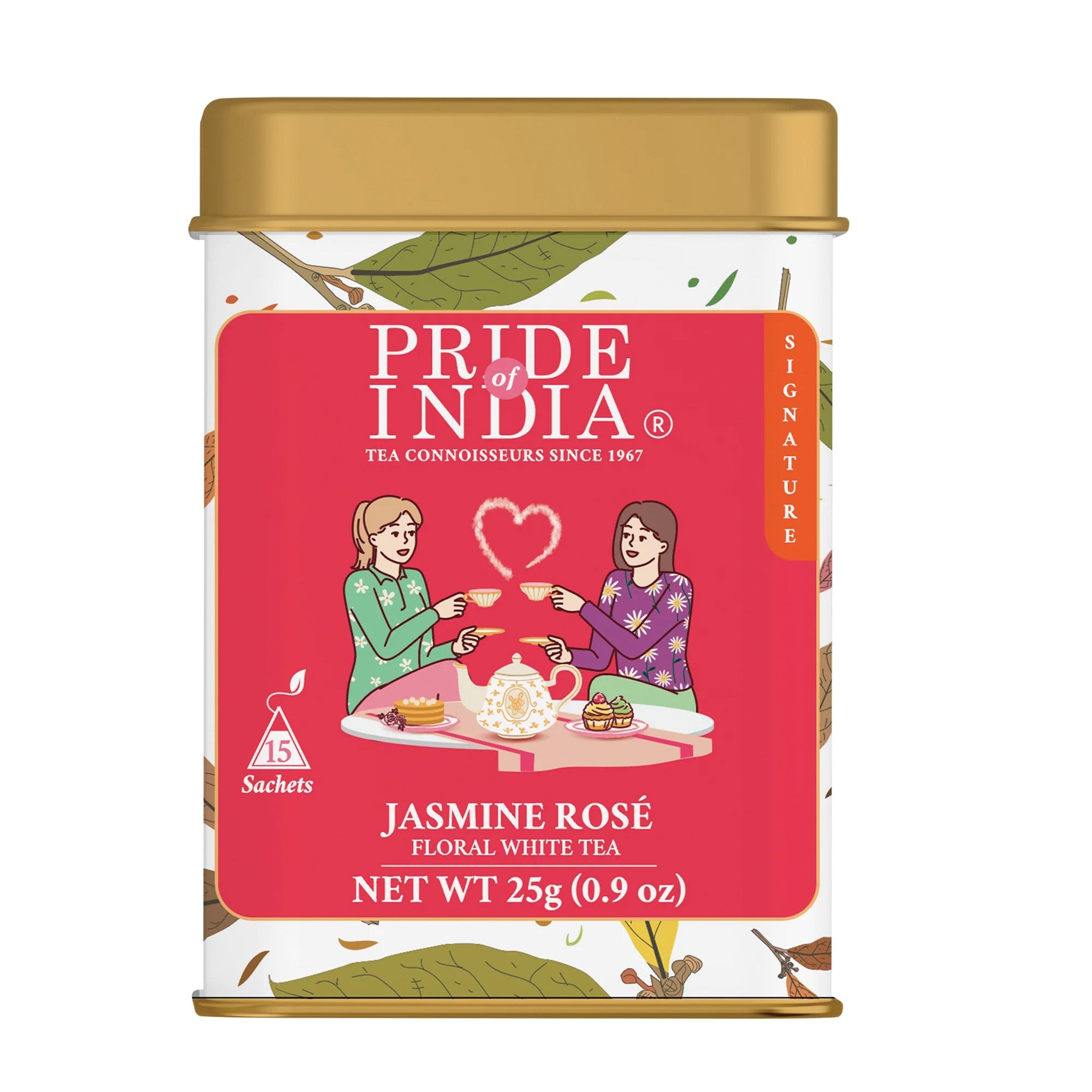 Floral White Tea Bags - Jasmine Rose
