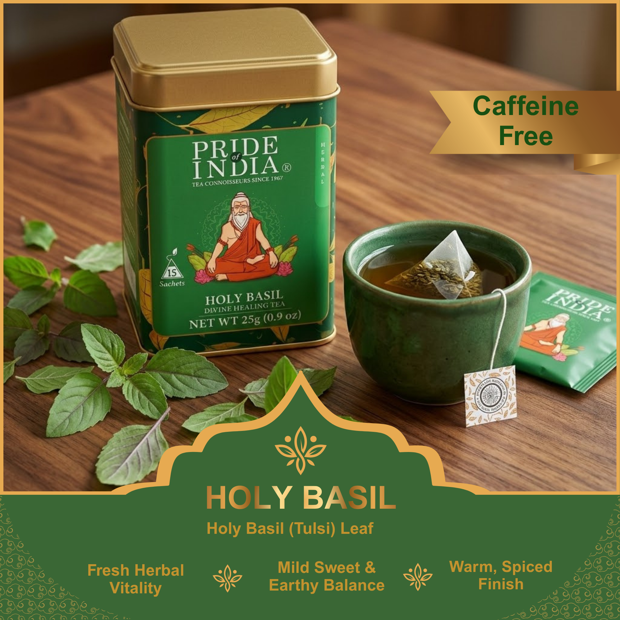 Holy Basil Divine Healing Tea Bags