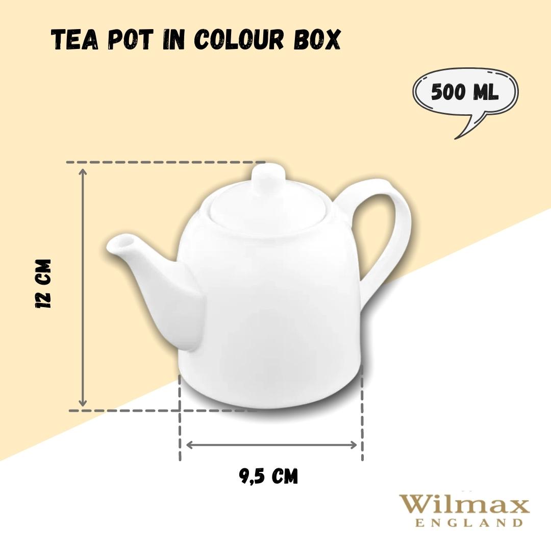 White Teapot (17oz.)