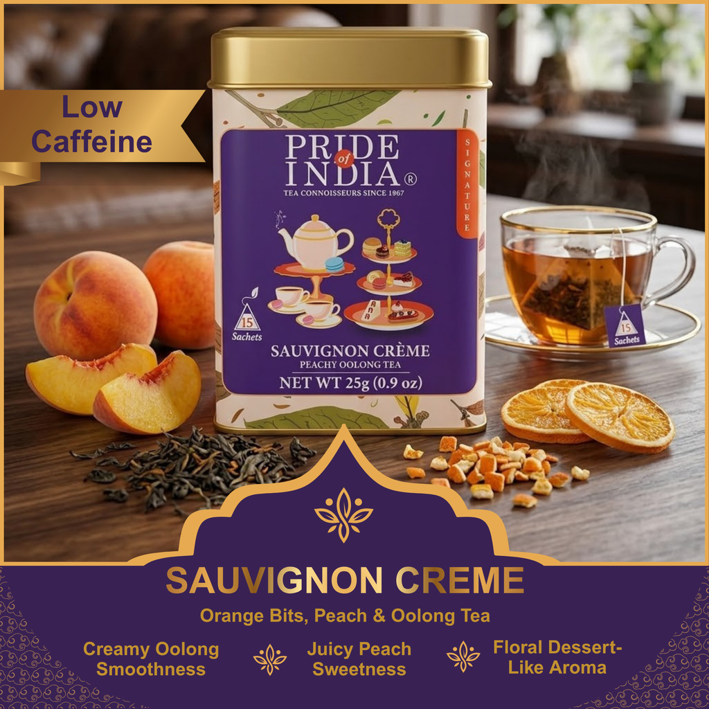 Sauvignon Crème Peachy Oolong Tea Bags