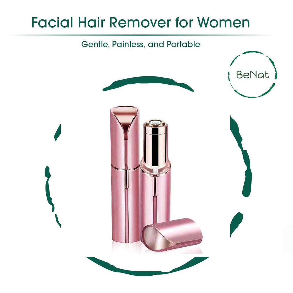 Rechargeable Facial & Eyebrow Hair Removers Set (2 Pack)
