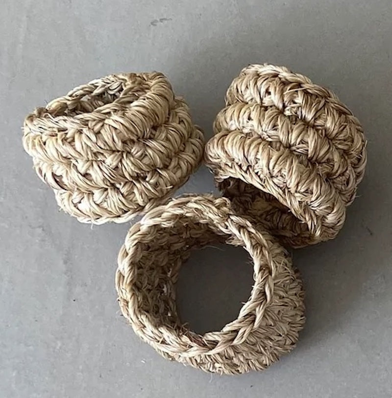 Spiral Napkin Rings (Set of 4)