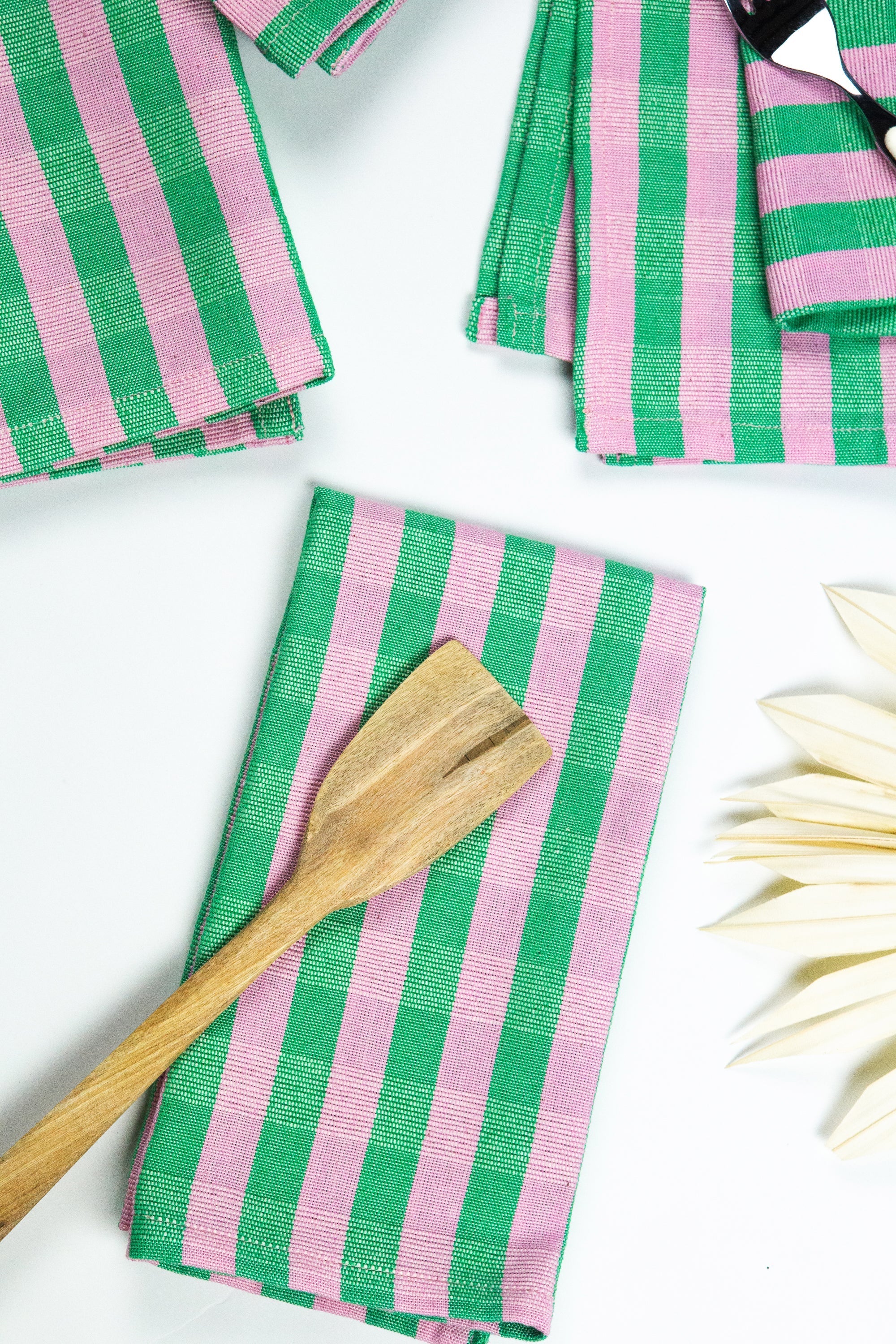 Archive NY Flora Stripe Napkins (Set of 4)