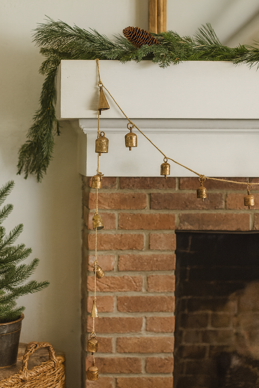 Rustic Bell Hanging Garland (Hand Tuned)