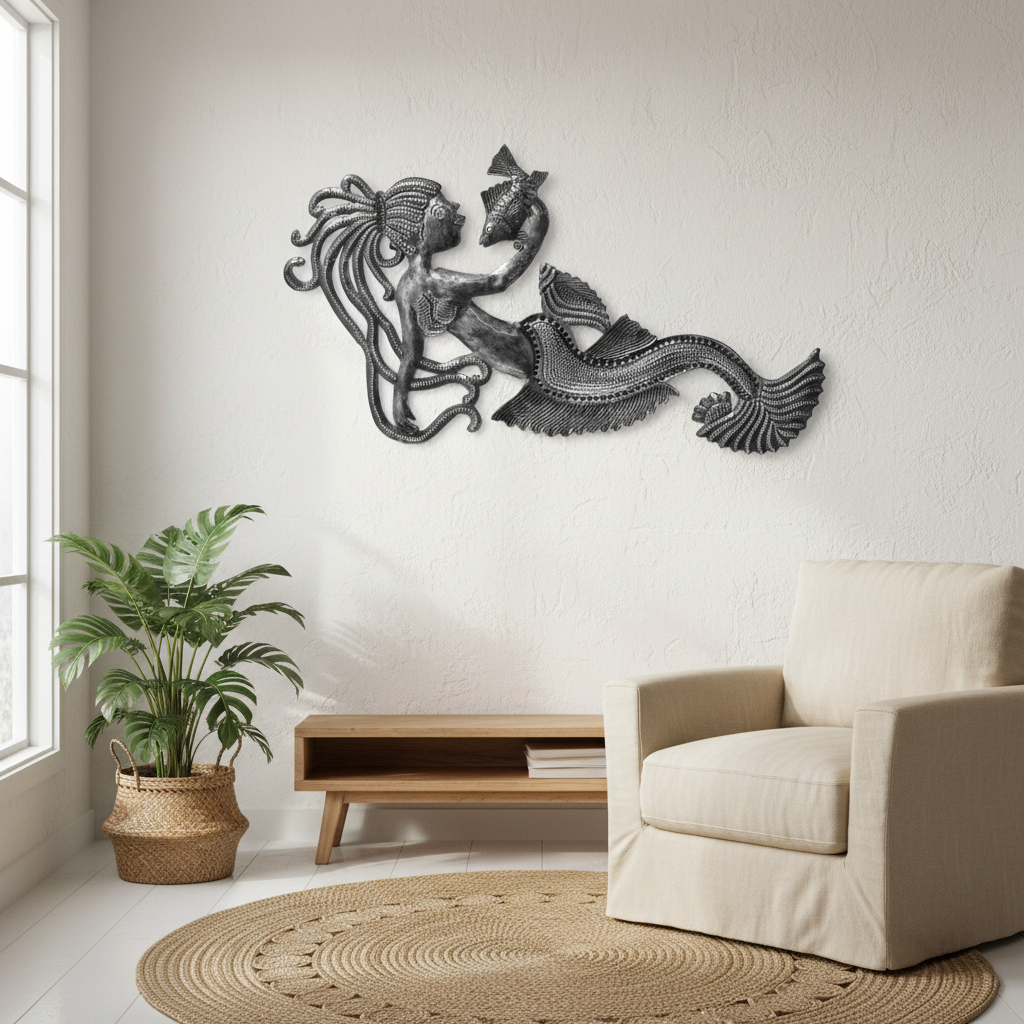 Talking with the Fish Wall Decor