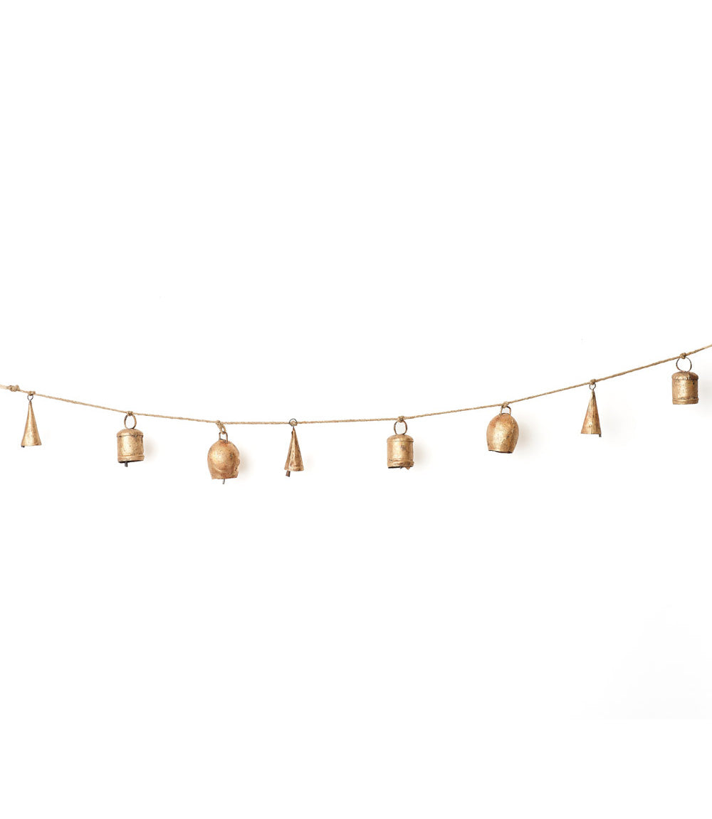 Rustic Bell Hanging Garland (Hand Tuned)
