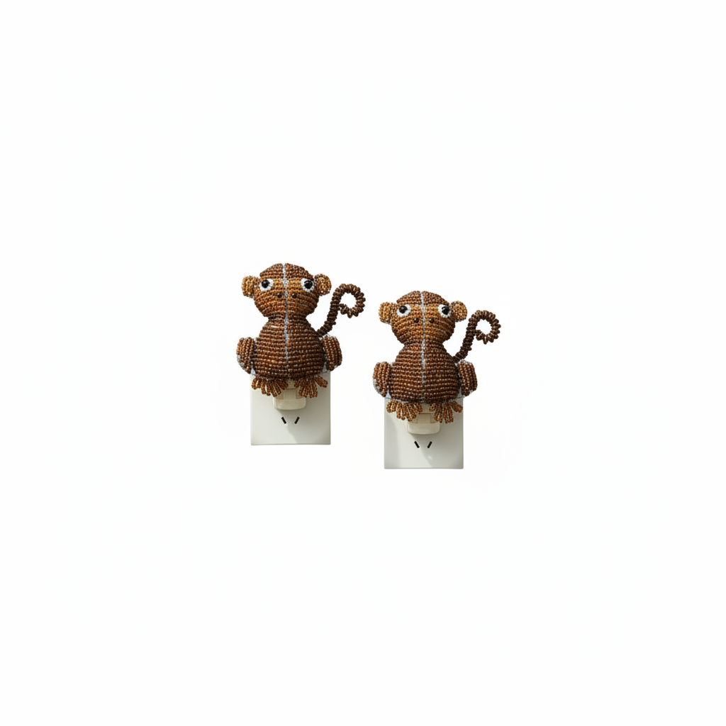 Night Light, Monkey (Set of 2)