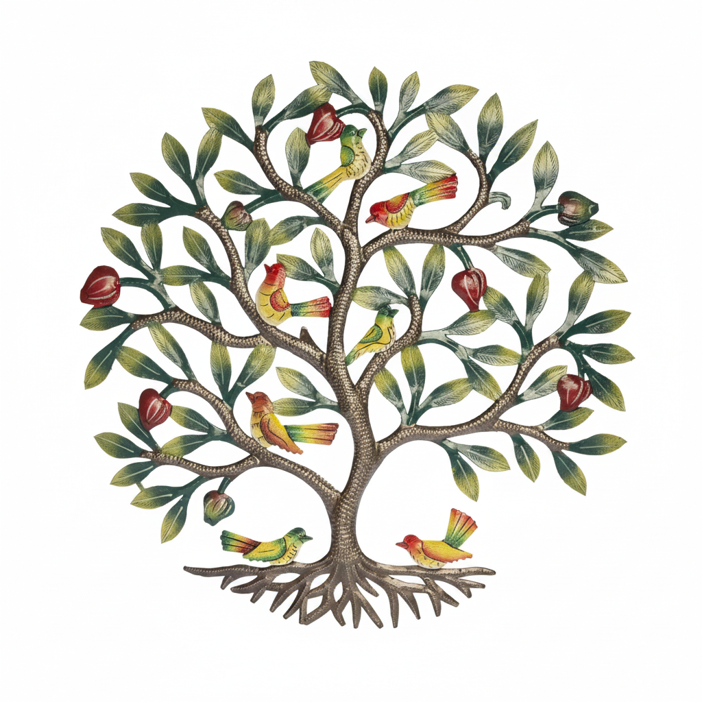 Painted Tree of Fruit