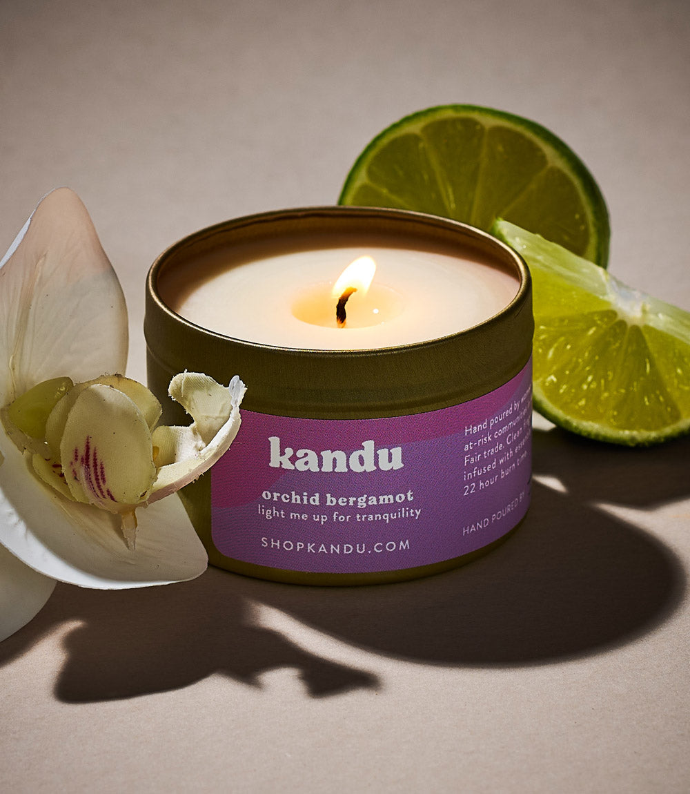 Orchid Bergamot Candle (3oz)