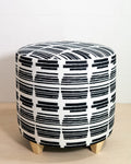 Marguerite in Clairvoyant Large Round Ottoman