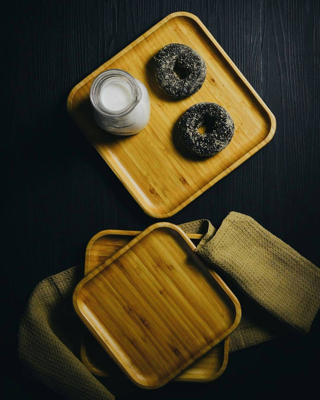 Bamboo Square Plate