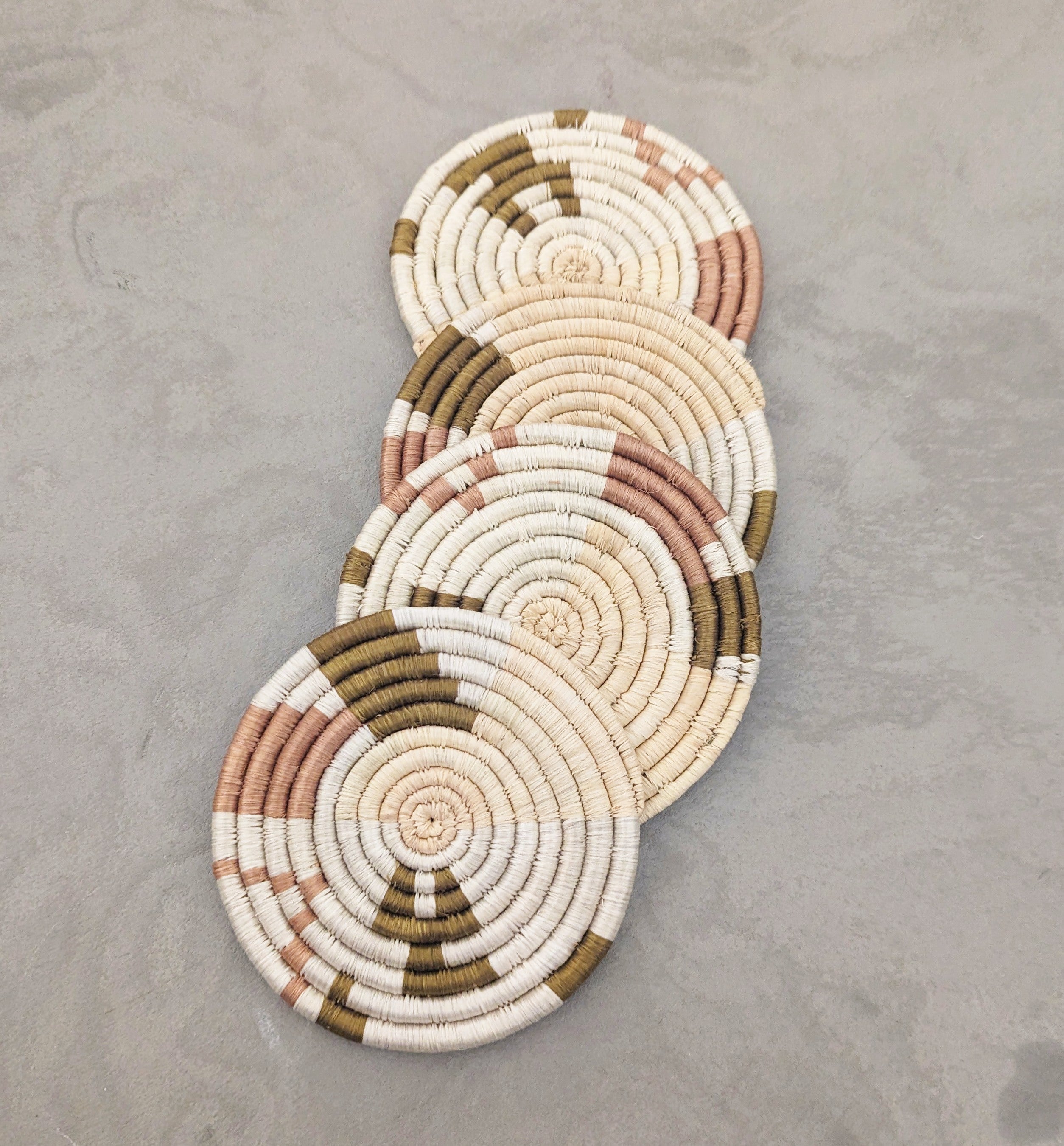 Mixed Abstract Form Coasters (Set of 4)