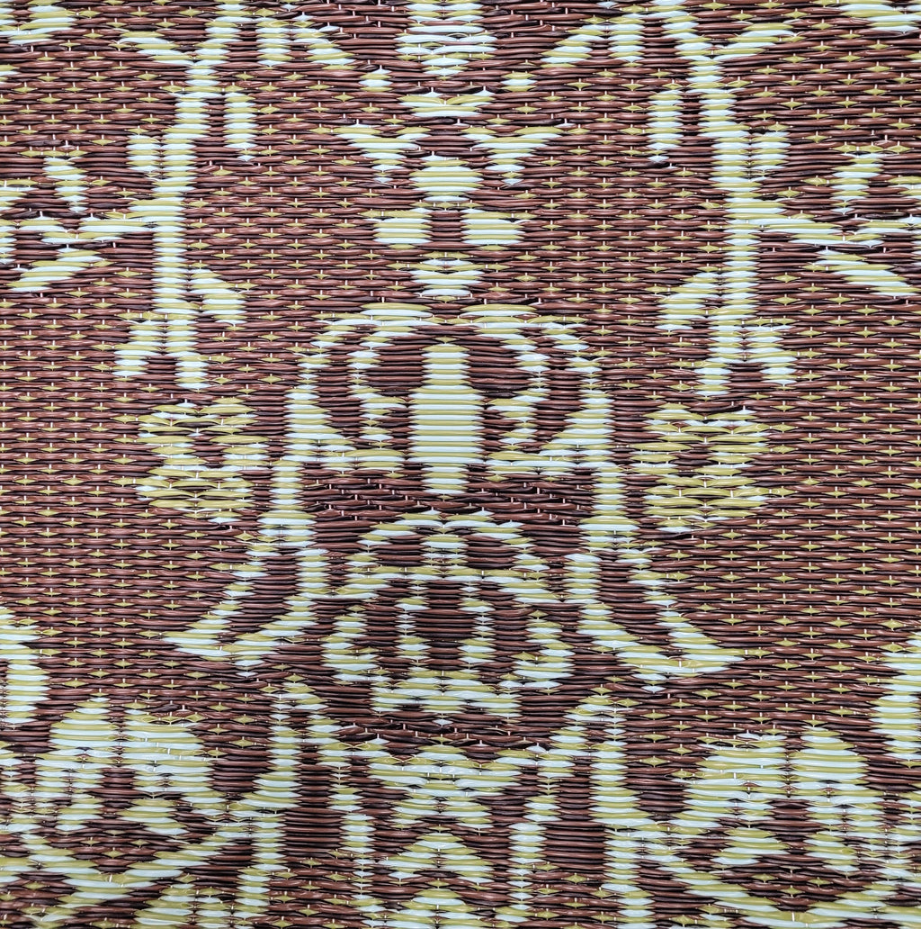 Garland Teal & Brown Outdoor Rug